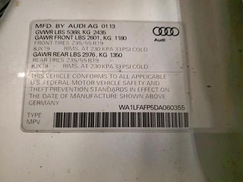 2013 Audi Q5 Premium Plus