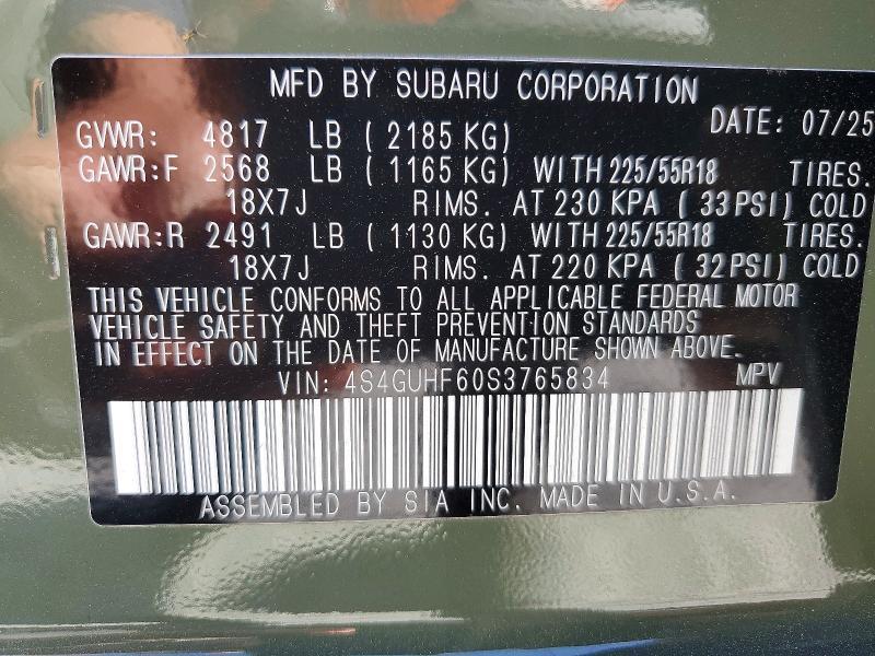 2025 Subaru Crosstrek Sport