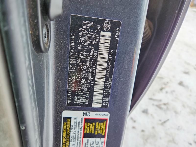 2010 Toyota Camry Base
