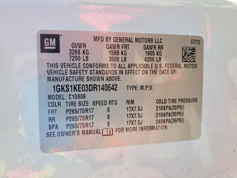2013 GMC Yukon xl C1500 slt