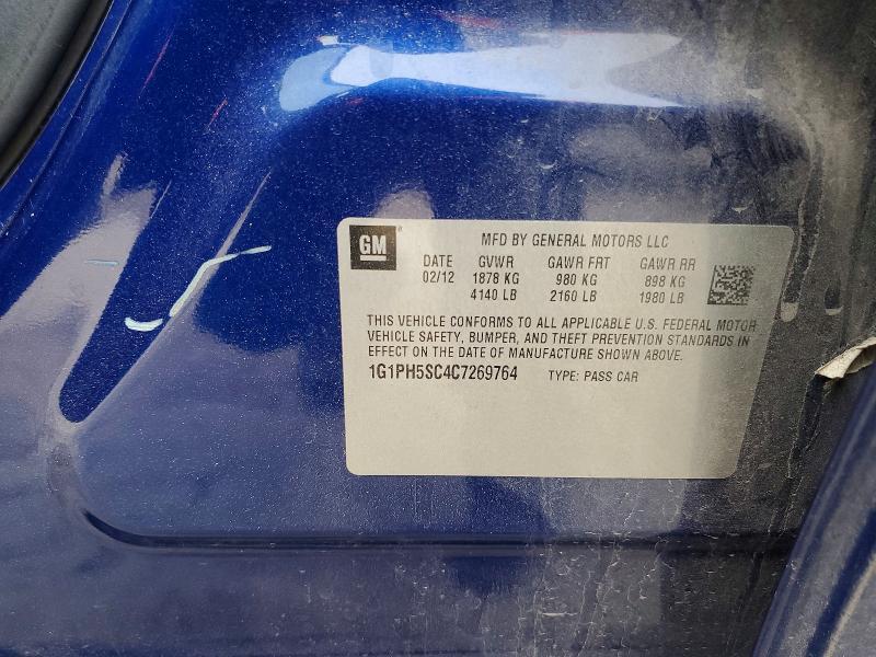 2012 Chev Cruze