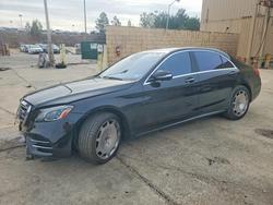 Mercedes-Benz S-class salvage cars for sale: 2018 Mercedes-Benz S 560