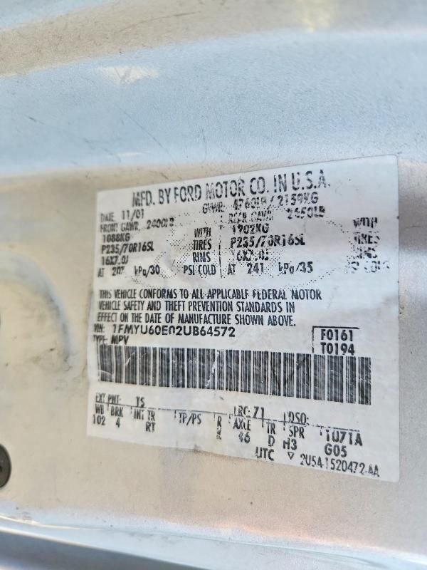 2002 Ford Explorer Sport