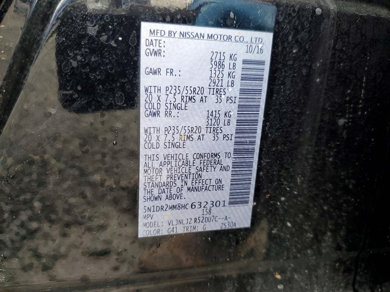 2017 Niss Pathfinder s