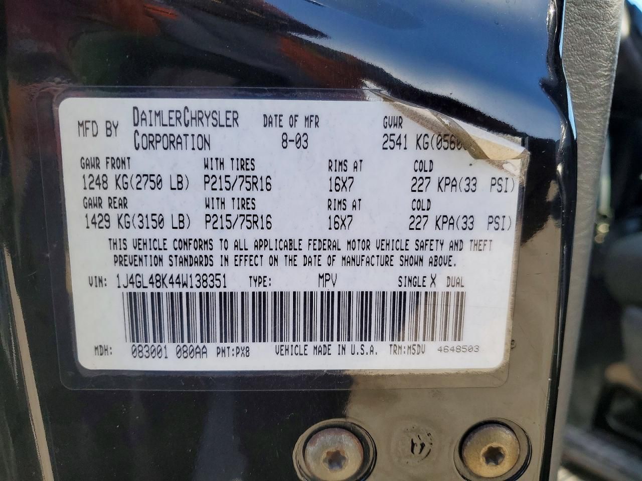 2004 Jeep Liberty Sport