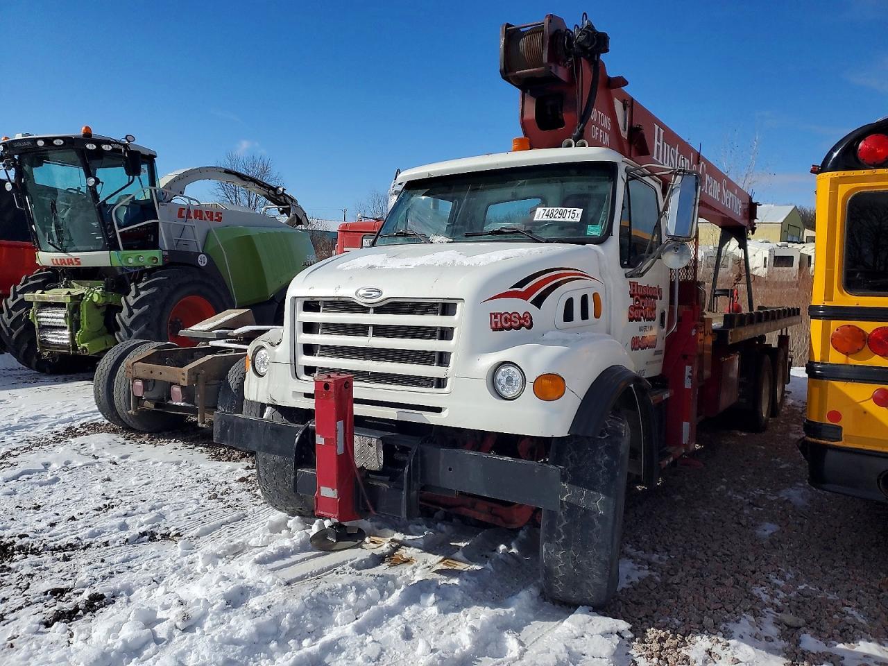 2002 Sterling L7500 Crane Truck