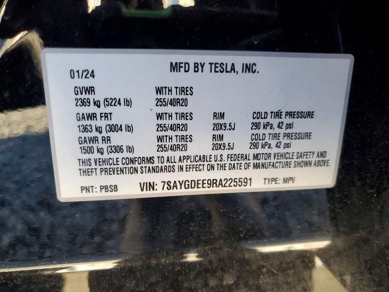 2024 Tesla Model y