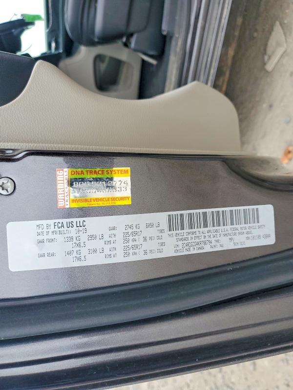 2019 Dodge Grand Caravan sxt