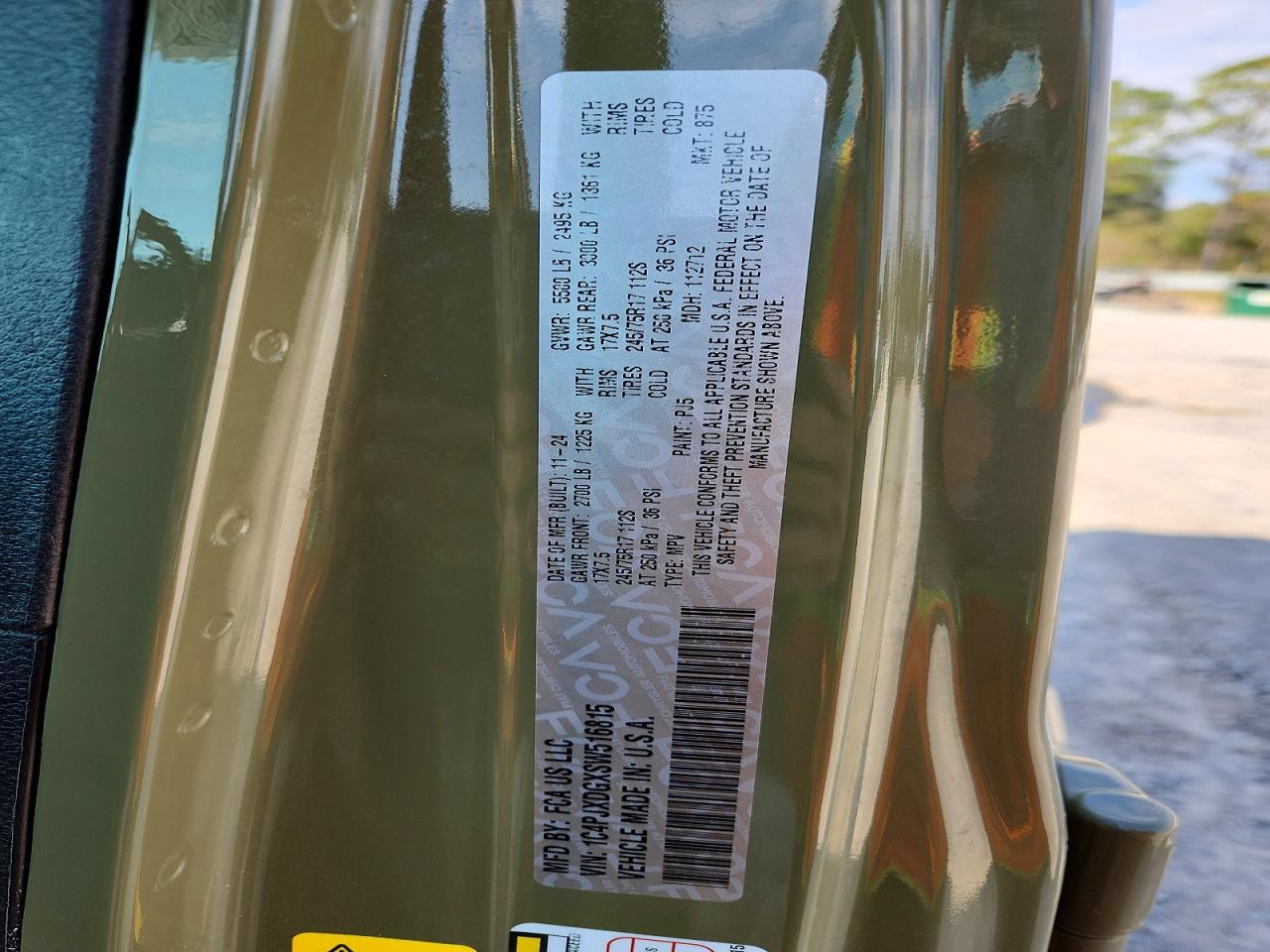 2025 Jeep Wrangler Sport