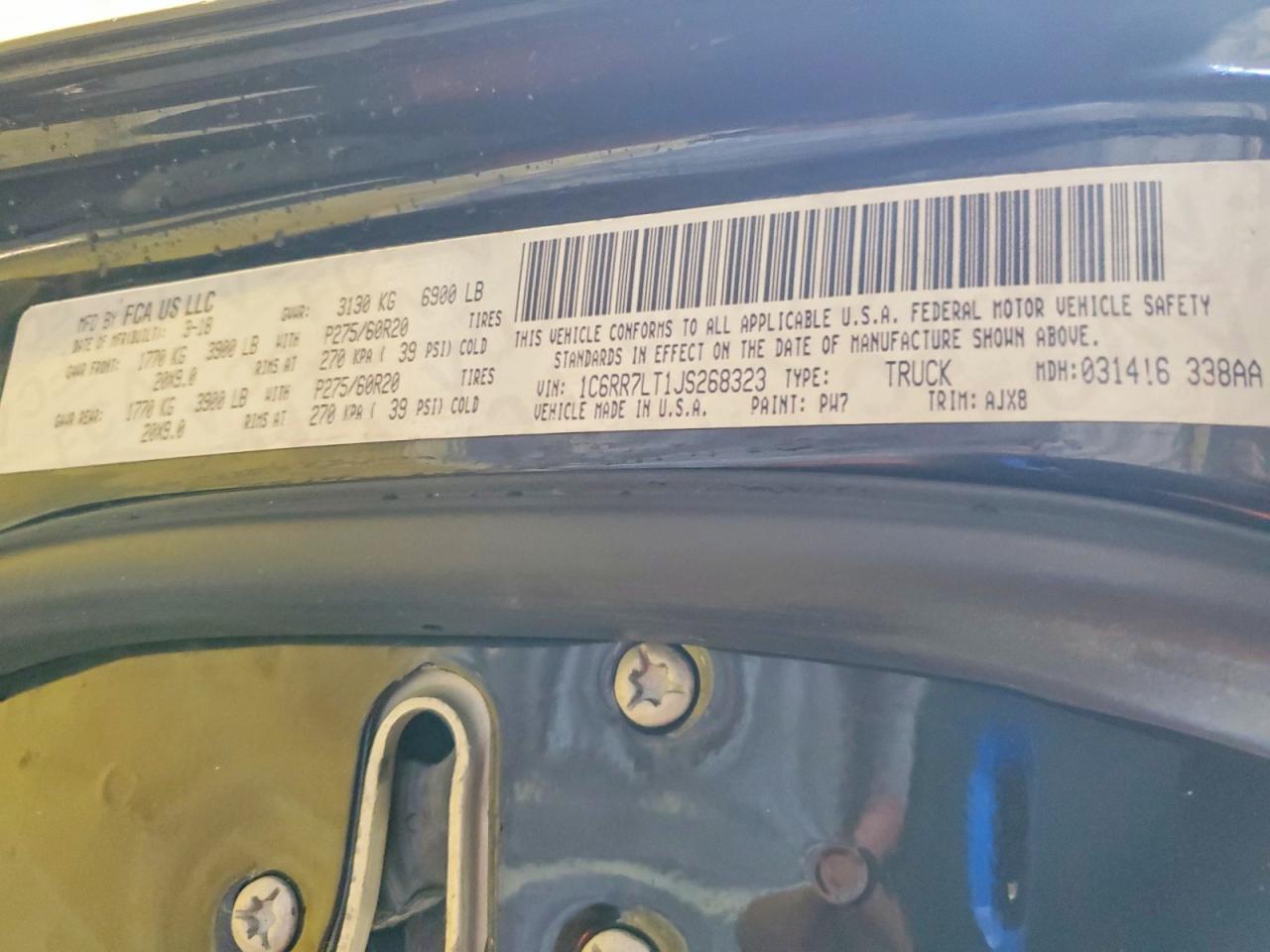 2018 Dodge RAM 1500 SLT