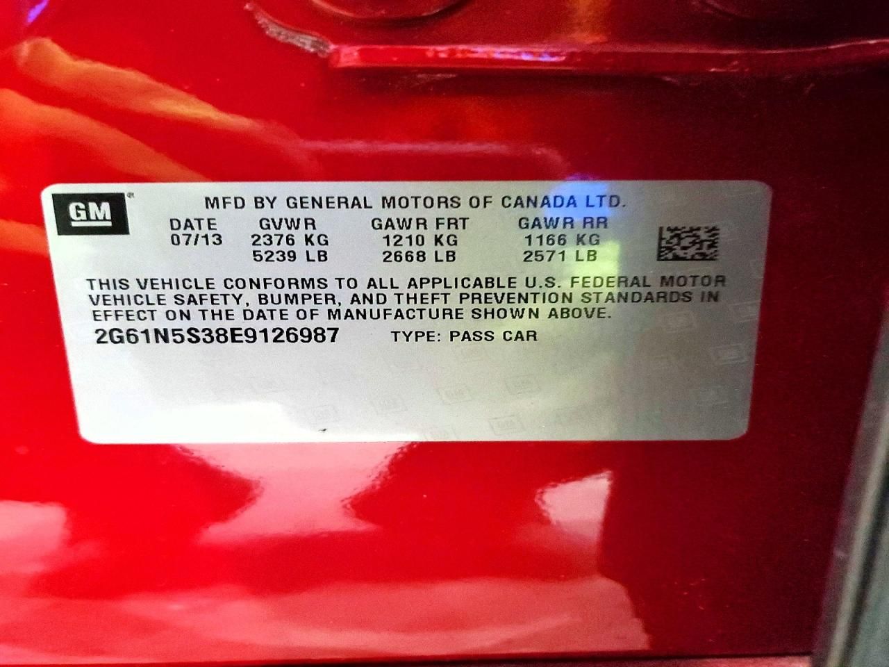 2014 Cadillac Xts Luxury Collection