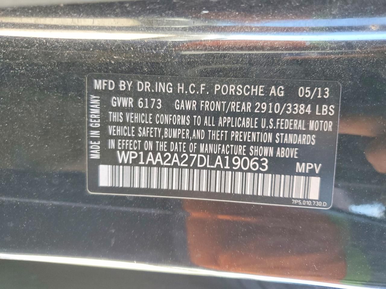 2013 Porsche Cayenne