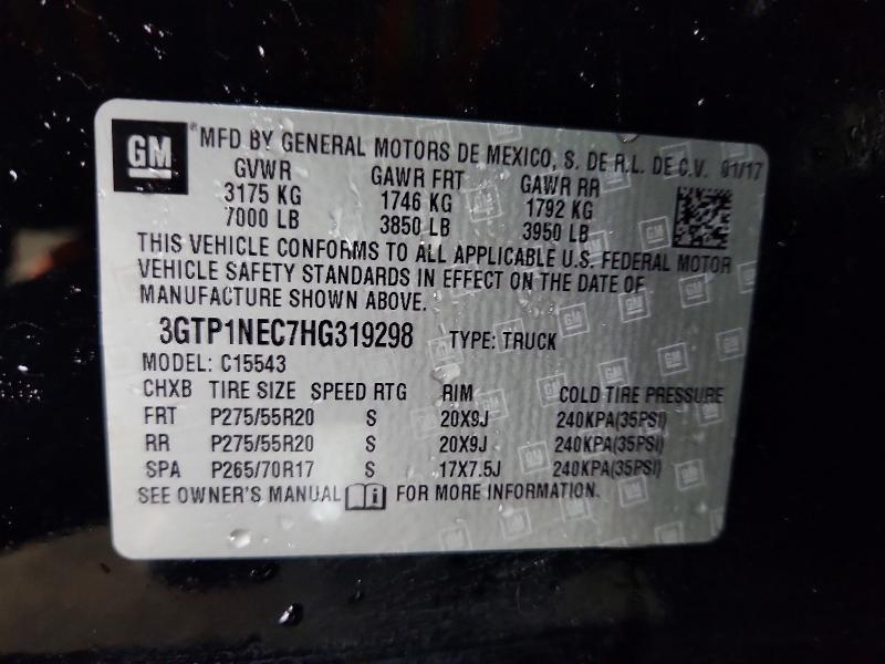 2017 GMC Sierra C1500 slt