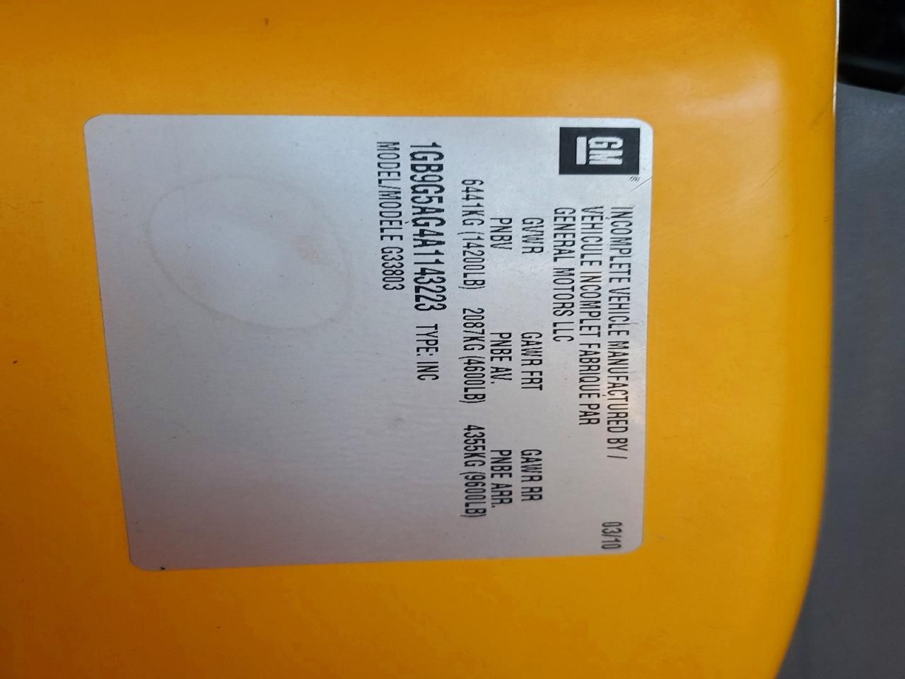 2010 Chve 2010 Thomas Minotour G4500