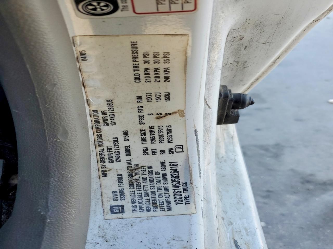 2005 Chevrolet Colorado