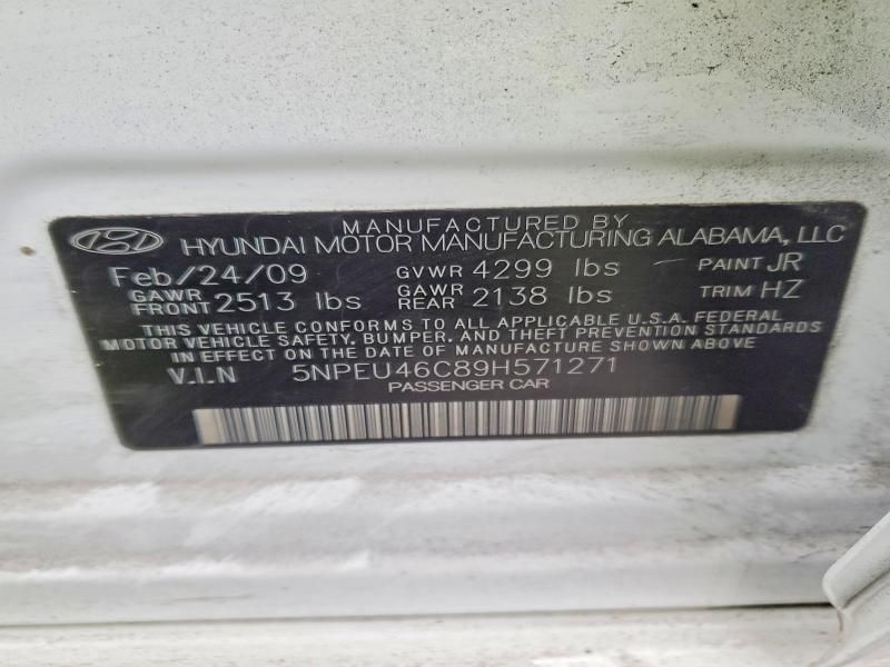 2009 Hyundai Sonata se