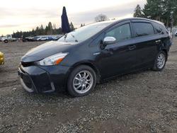 Salvage cars for sale from Copart Graham, WA: 2016 Toyota Prius v