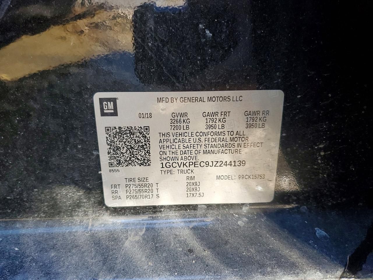 2018 Chevrolet Silverado K1500 Custom