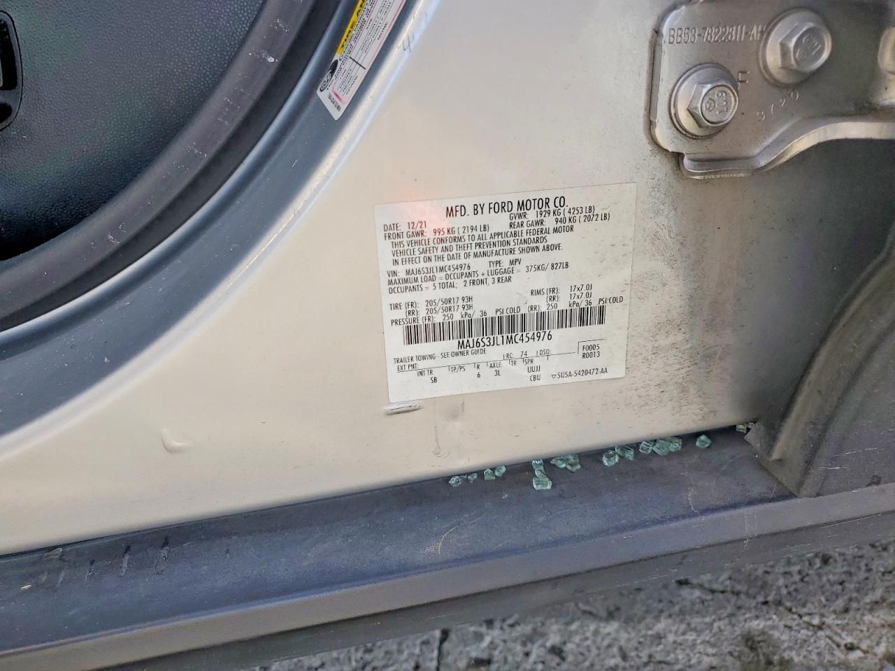 2021 Ford Ecosport ses