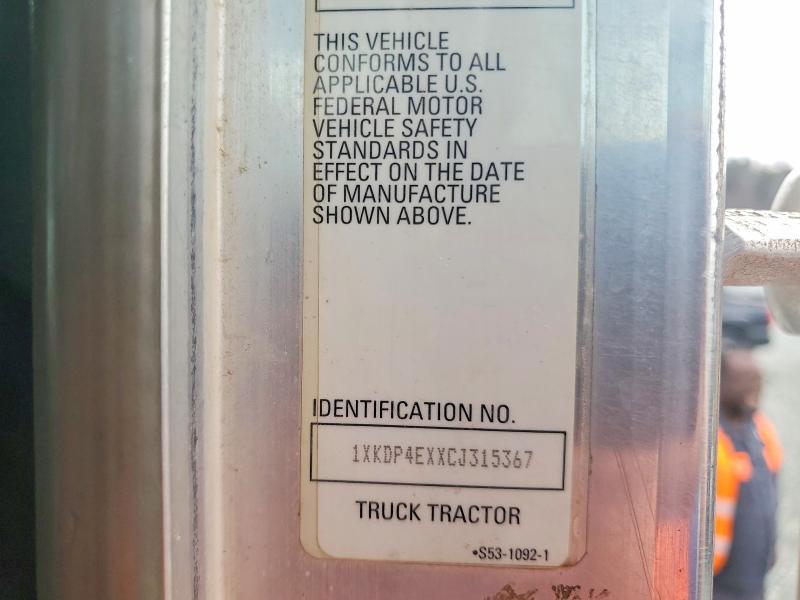 2012 Kenworth T800 Semi Truck