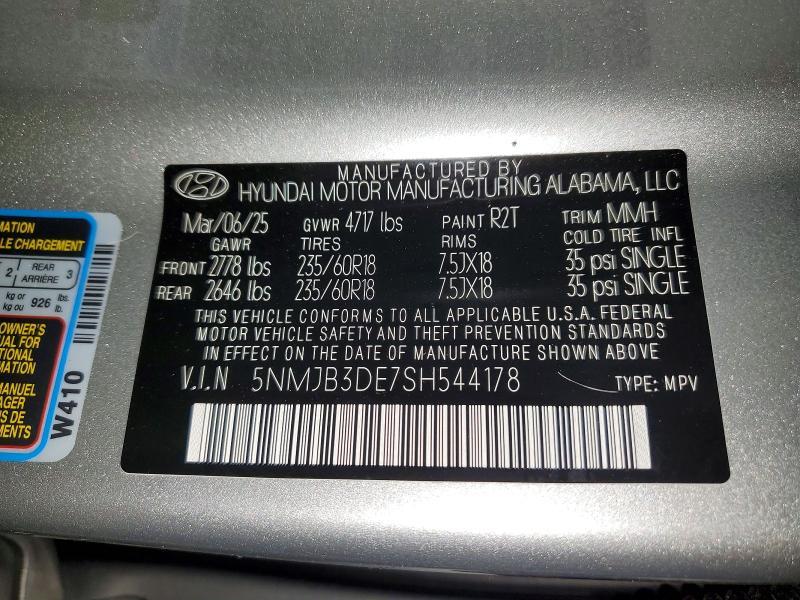 2025 Hyundai Tucson sel