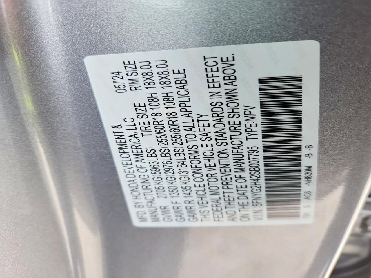 2025 Honda Pilot exl