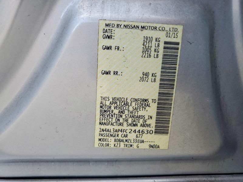 2015 Nissan Altima 2.5