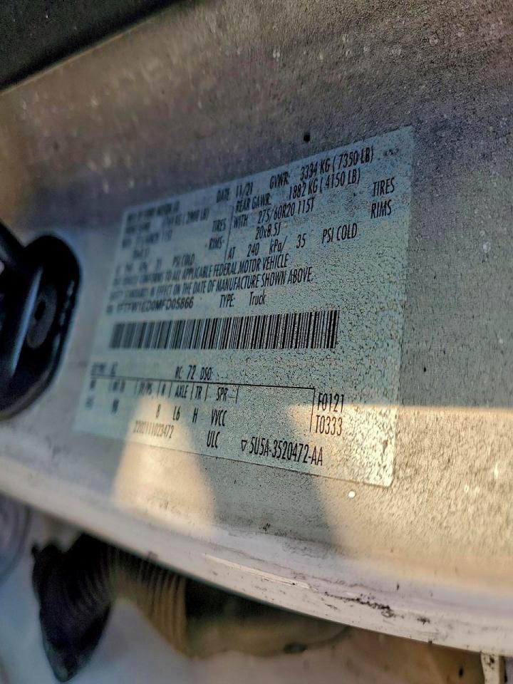 2021 Ford F150 Supercrew