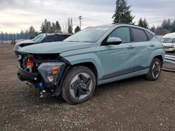 Hyundai salvage cars for sale: 2024 Hyundai Kona Electric sel