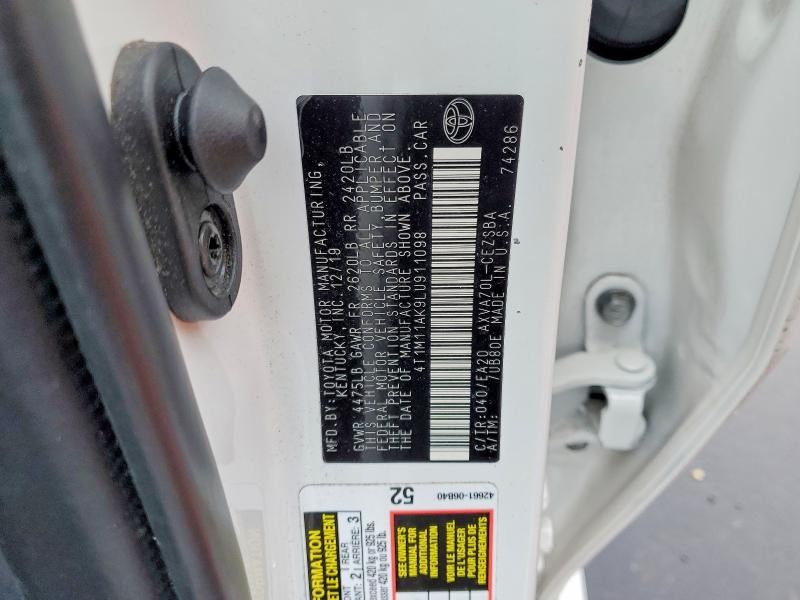 2020 Toyota Camry se