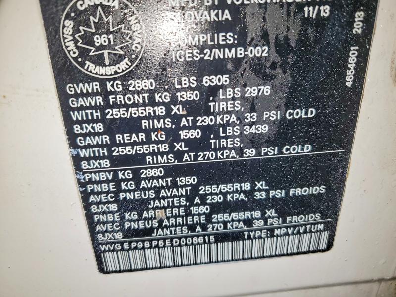 2014 Volkswagen Touareg V6 tdi