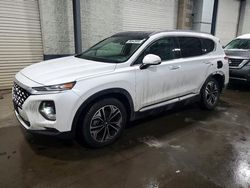 Hyundai salvage cars for sale: 2019 Hyundai Santa fe Limited