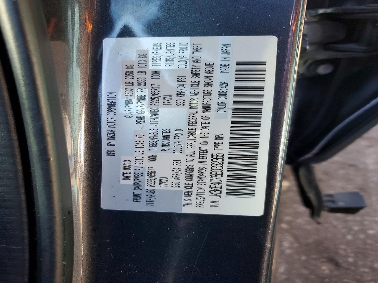 2014 Mazda Cx-5 Touring