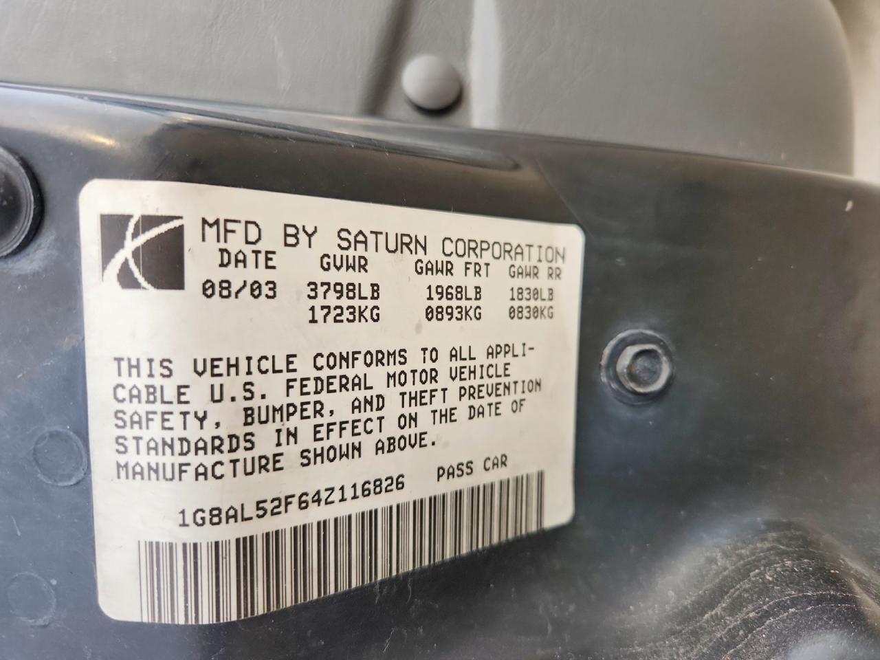 2004 Saturn Ion Level 3