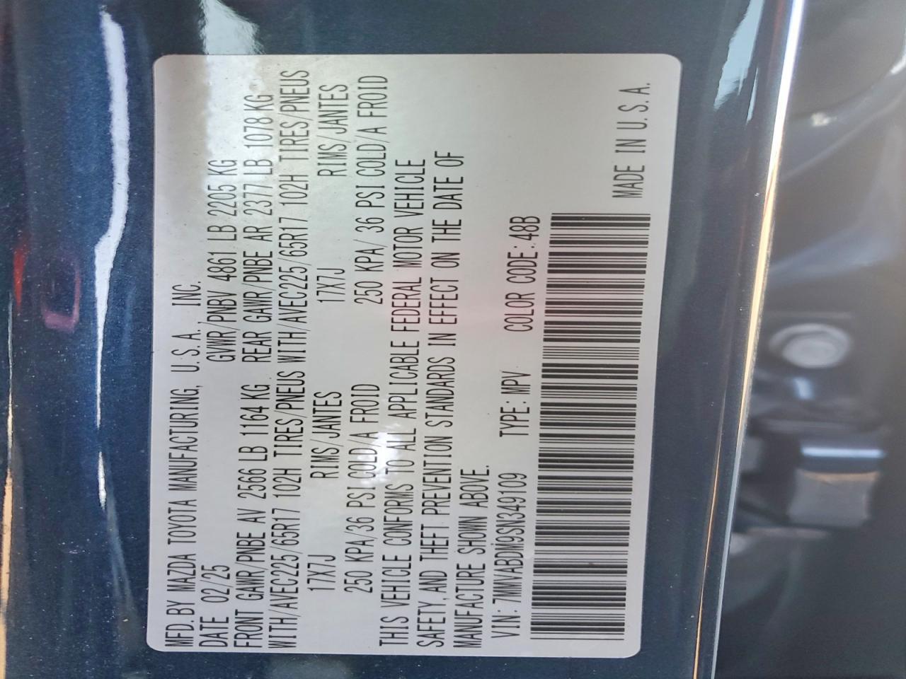 2025 Mazda Cx-50 Premium