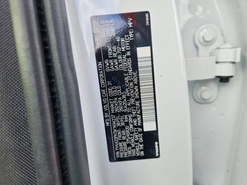 2019 Volvo Xc90 T6 Momentum