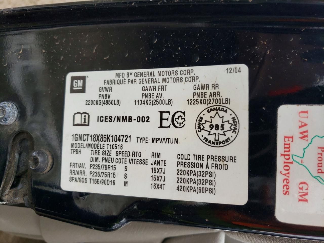 2005 Chevrolet Blazer