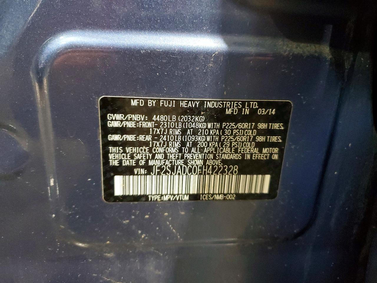2015 Subaru Forester 2.5i Premium