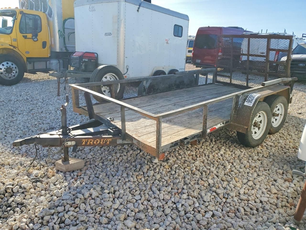 2021 Dbla 2021 Clint R Woods Utility Trailer