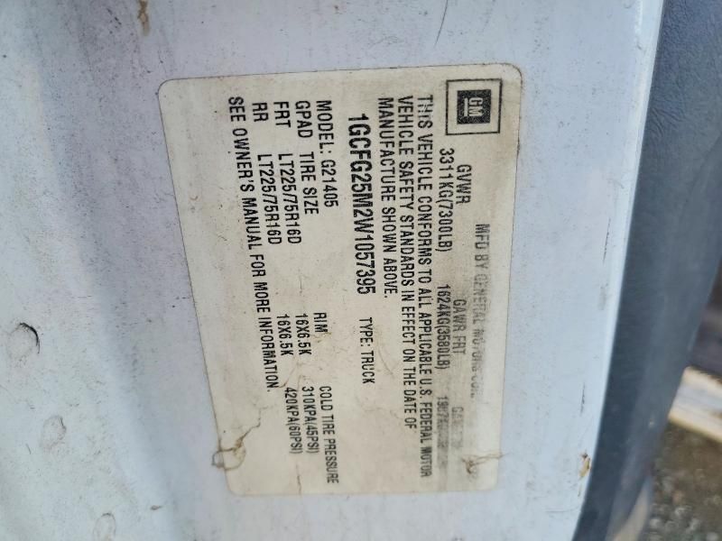 1998 Chevrolet Express Delivery van