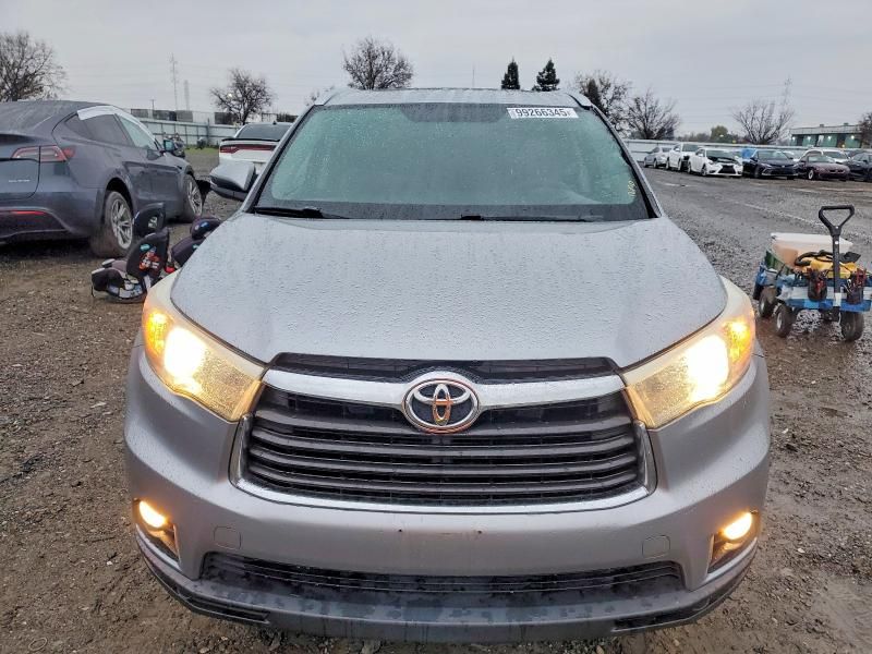 2015 Toyota Highlander xle