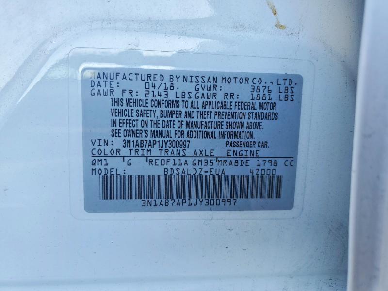 2018 Nissan Sentra s