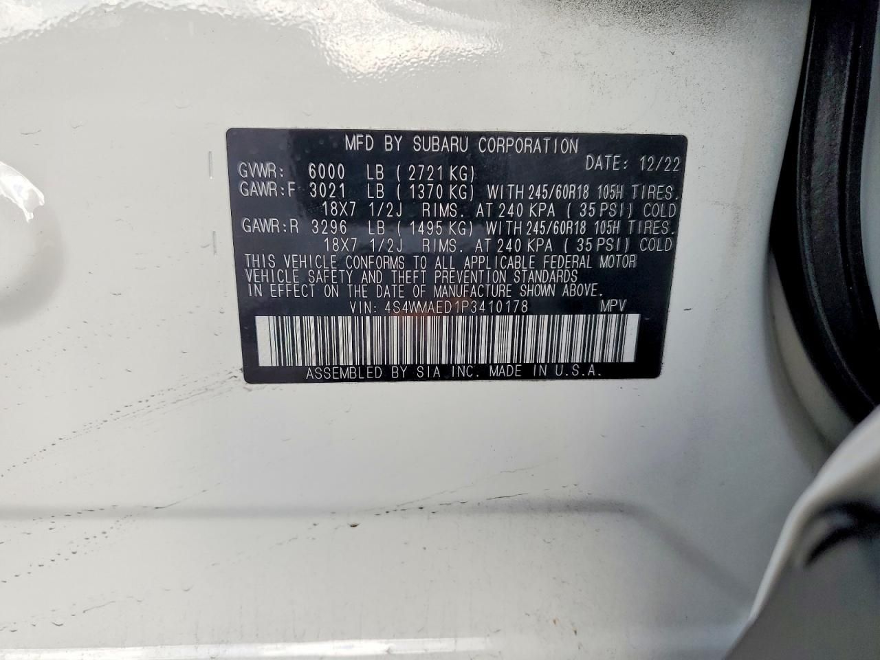 2023 Subaru Ascent Premium