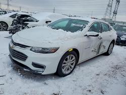Chevrolet Malibu salvage cars for sale: 2018 Chevrolet Malibu lt
