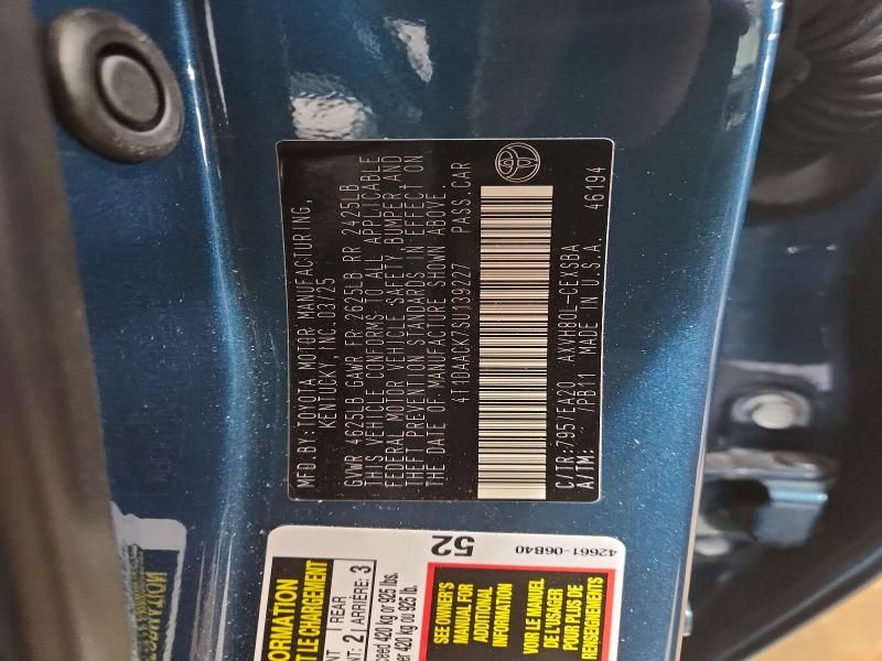 2025 Toyota Camry xse