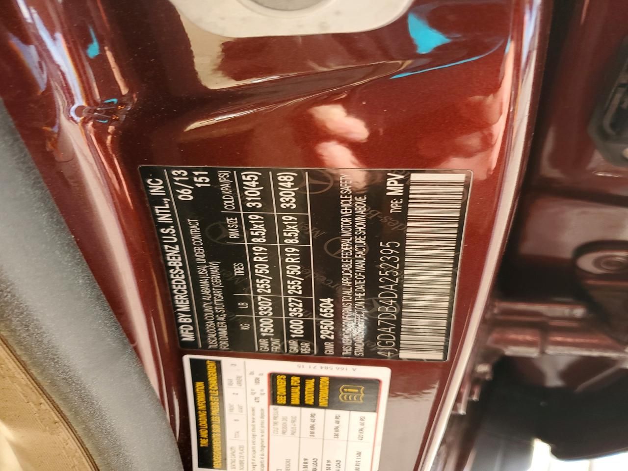 2013 Mercedes-Benz Ml 550 4matic