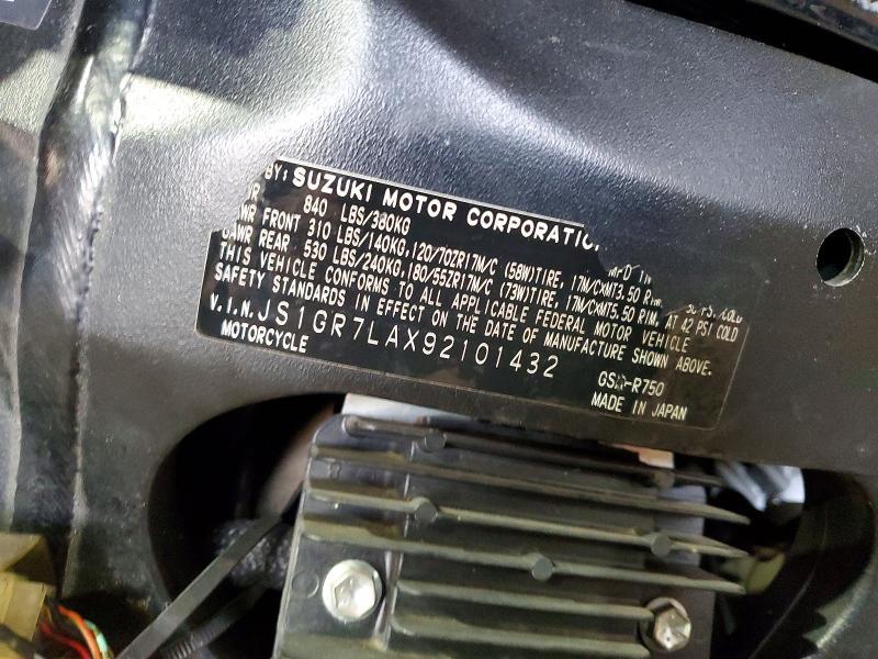 2009 Suzuki GSX-R750