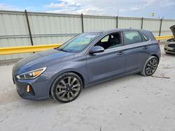 Hyundai salvage cars for sale: 2018 Hyundai Elantra gt Sport