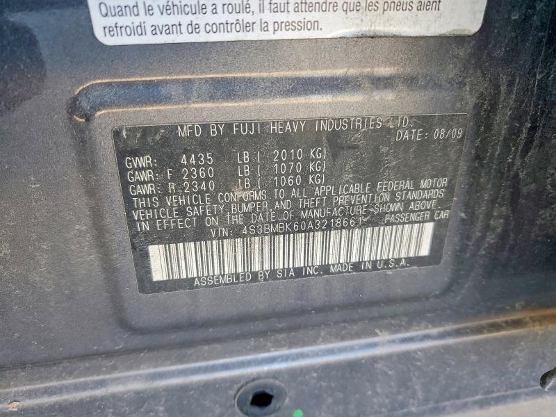 2010 Subaru Legacy 2.5i Limited