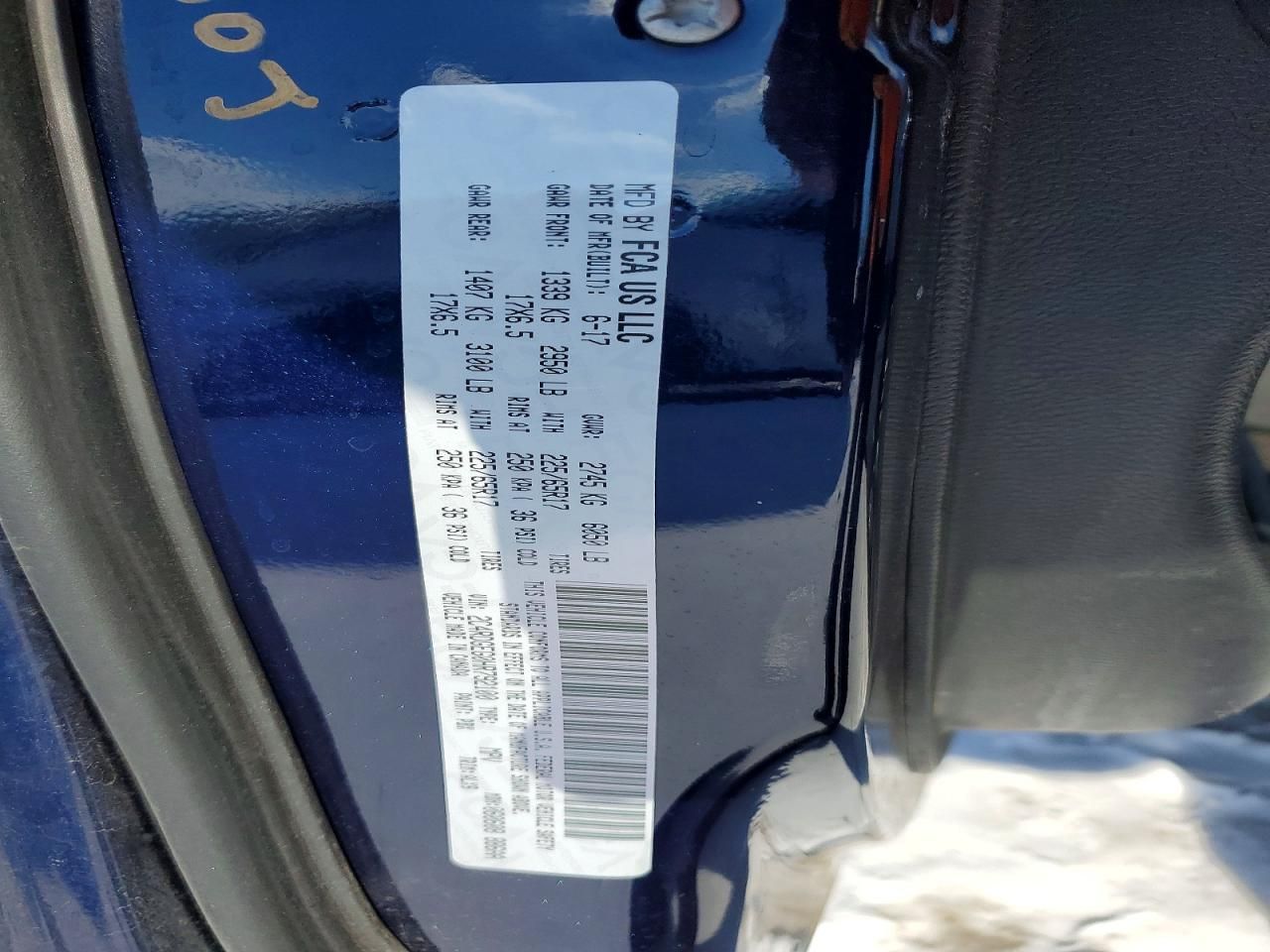 2017 Dodge Grand Caravan gt